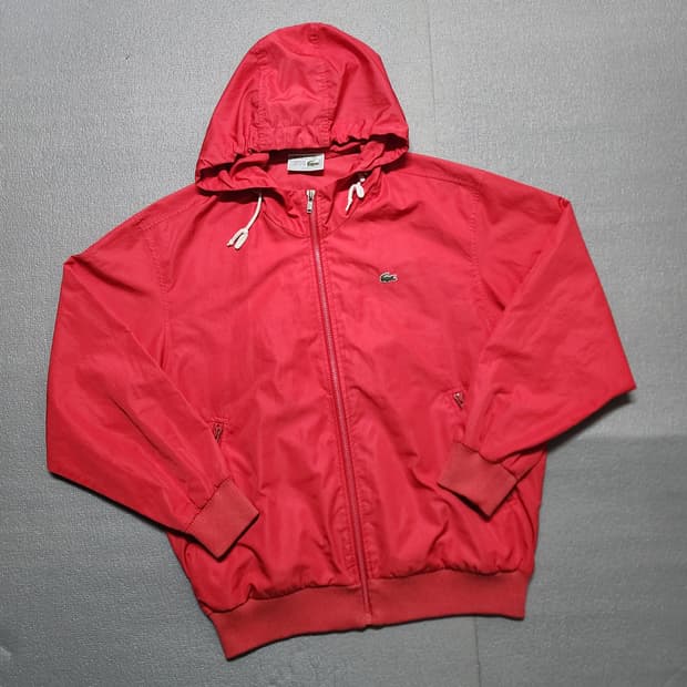 90's 빈티지 서광 라코스테 후드 바람막이 자켓