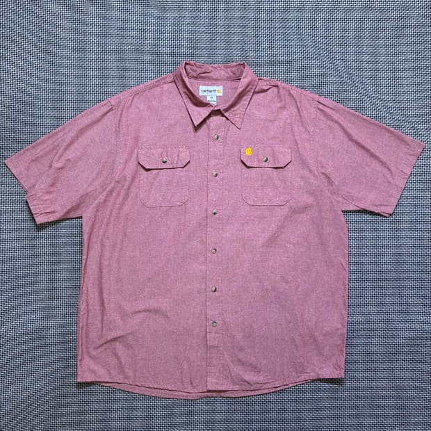 빈티지 Carhartt 반팔 워크 셔츠(kold_8515)