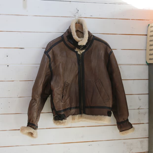 (착용컷) OPIRITY B-3 무스탕 (남성용 100)