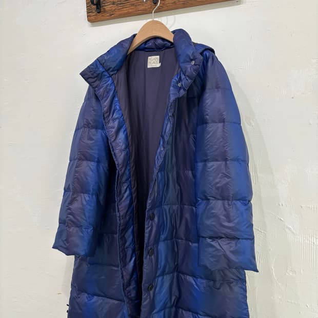 Pleats Please 플리츠플리즈 블루 타이다이 롱패딩