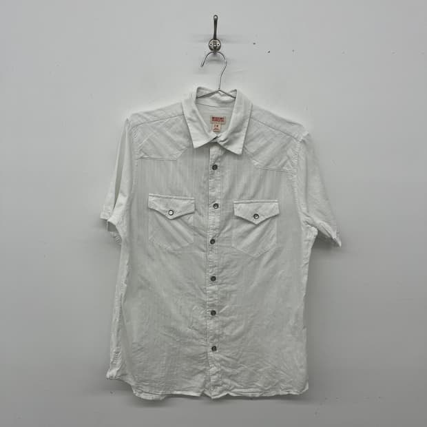 MOSSIMO 반팔 셔츠 화이트 여성M