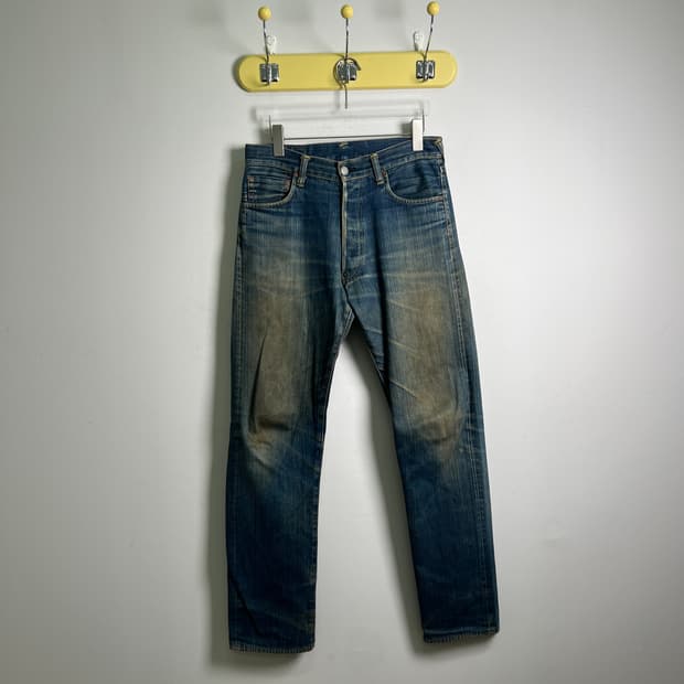 Evisu 에비수 빈티지 워싱 데님 팬츠 31