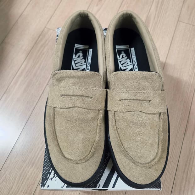 반스 스케이트 로퍼 스웨이드 베이지 260