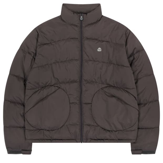 00 PADDED JACKET DARK BROWN