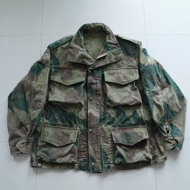 50s 벨기에군 브러쉬 스트로크 카모 스모크 자켓 (105-110)