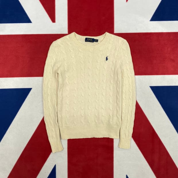 폴로 니트 여성S 실측 XS 