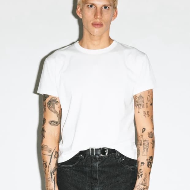 캘리포니아 아트 베이비 티셔츠 흰색