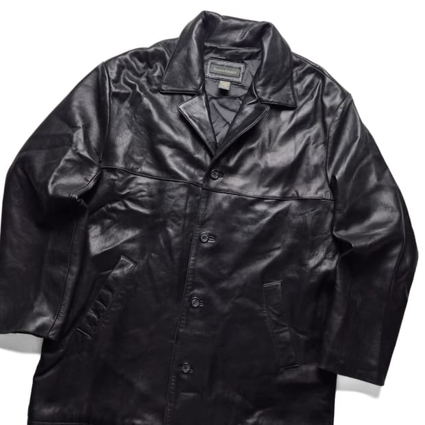 [L] 올드 바나나리퍼블릭 레더 카코트