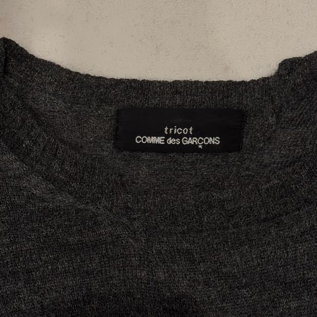꼼데 트리콧 니트
