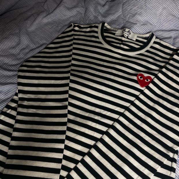 꼼데가르송 롱슬리브 S