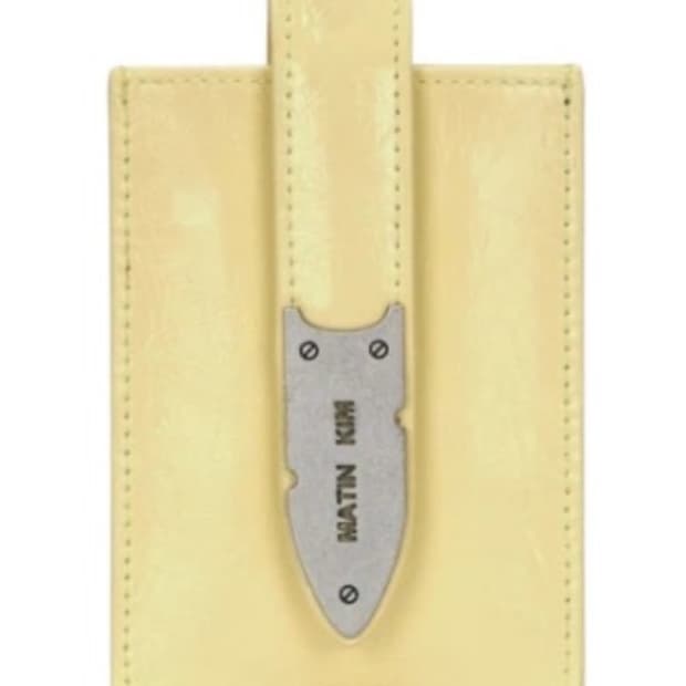 마뗑킴 아코디언 카드지갑+스트랩 