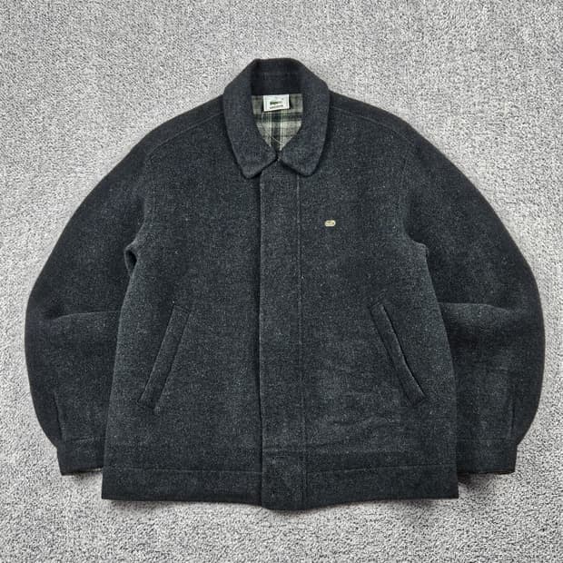 90's 라코스테 울 플란넬 블루종 자켓 ( 100 ) / 10115