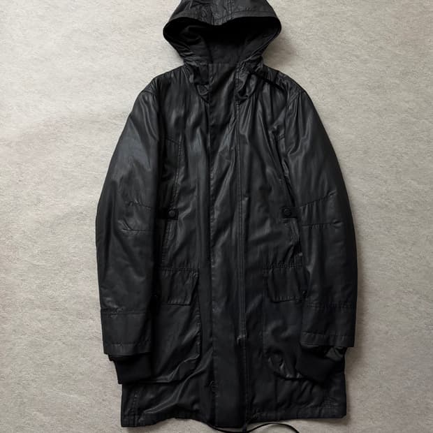 헬무트랭 왁스코팅 파카