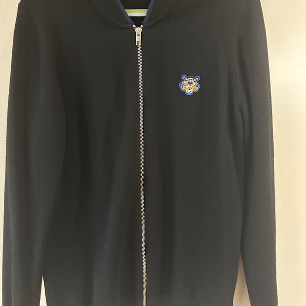 겐조 집업 니트 가디건