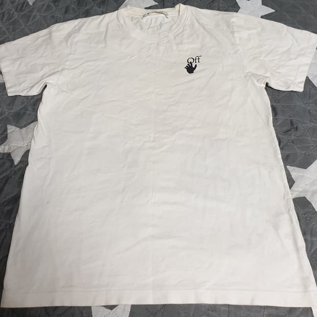 오프화이트 21ss 스프레이 마커 애로우 반팔티 (XL)