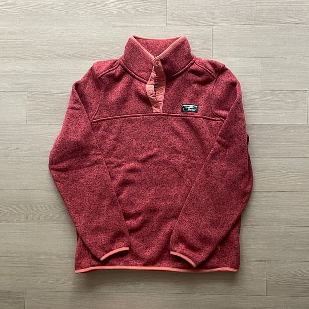 엘엘빈 스웨터 플리스 풀오버 LLBEAN