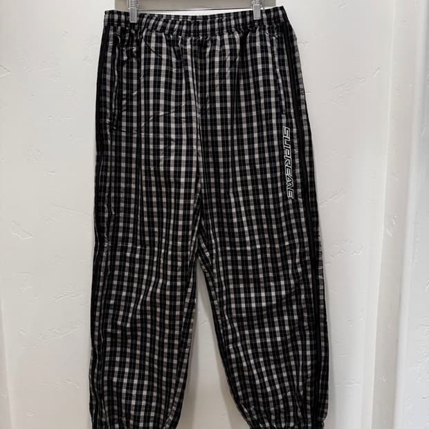 슈프림 플레이드 웜업 팬츠 L