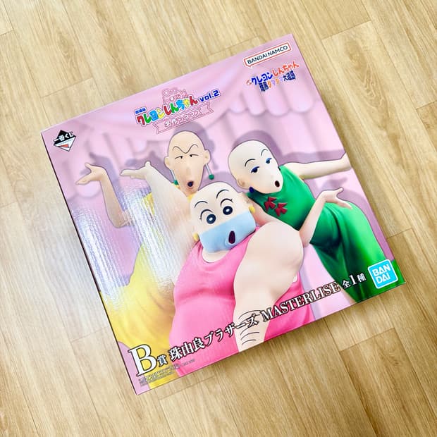 짱구 제일복권 B상 타마유라 브라더스 피규어