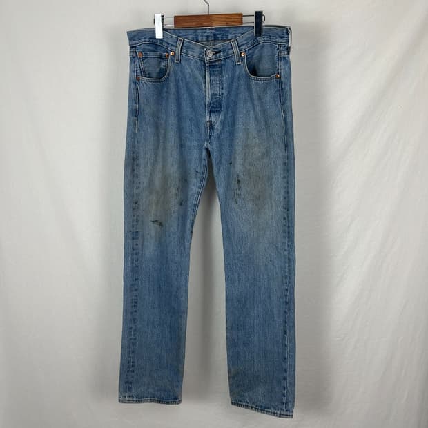 Levi's 501 연청 데님 팬츠