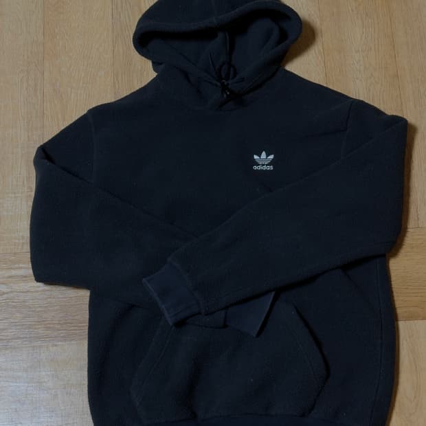 아디다스 후리스 후드티