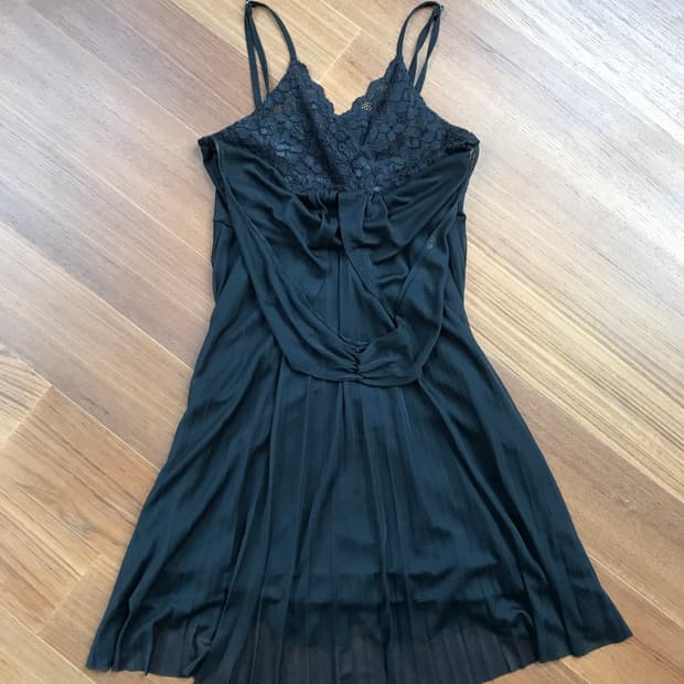 vintage lace halter dress
