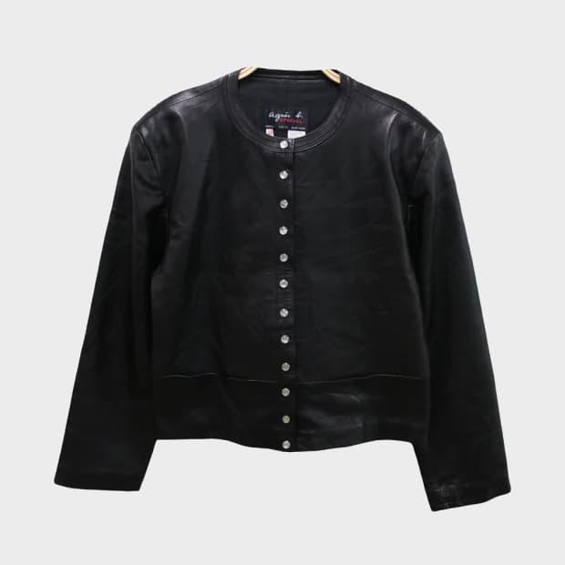 AGNES B SPECIAL LAMB LEATHER 74025