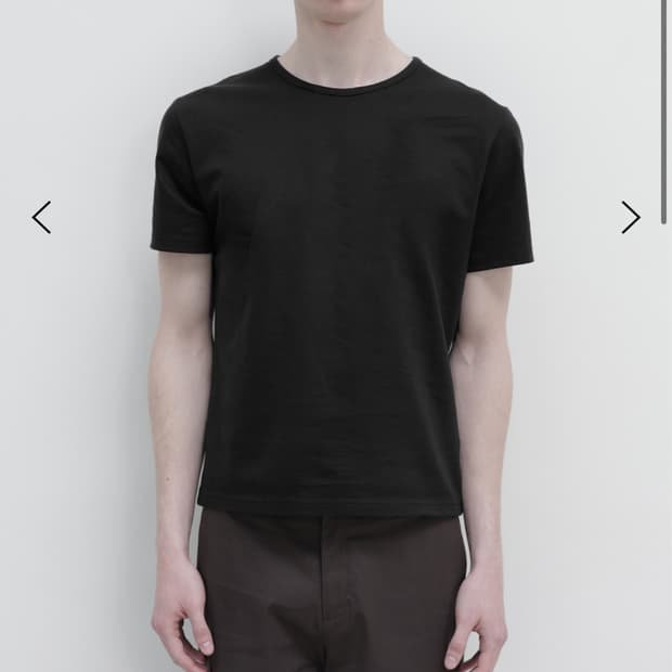 Pin t-shirt 30수 (Black) 48사이즈