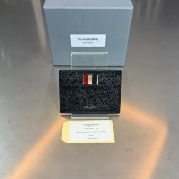 톰브라운 삼선탭 카드지갑