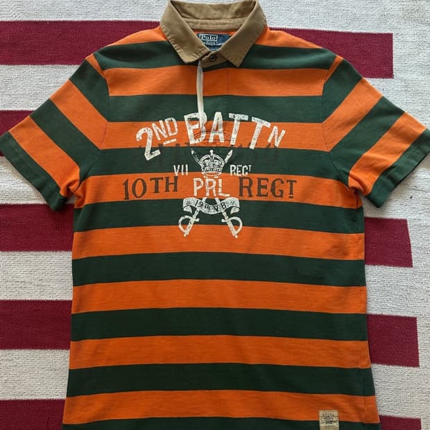 M)폴로 럭비 티셔츠