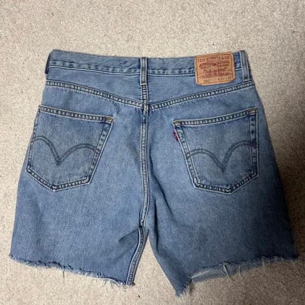 Levis 리바이스 빈티지 550 컷팅진
