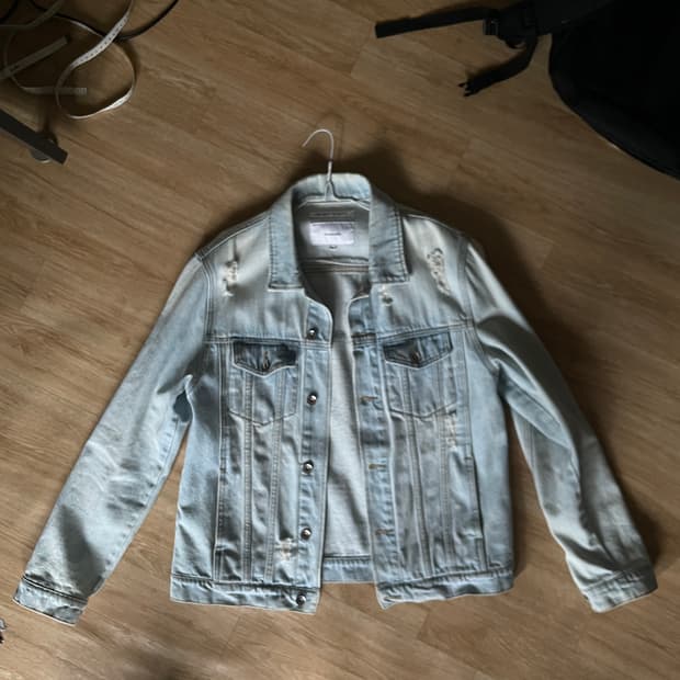 비바스튜디오 데미지 크러시드 자켓 m