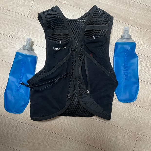 살로몬 런닝조끼 엑티브스킨4 s사이즈