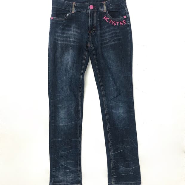 Pink Pocket-Point Skinny Jeans
