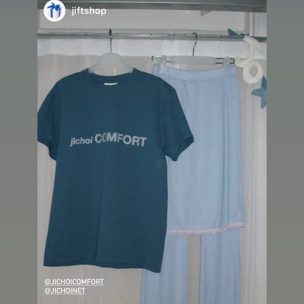 지초이컴포트 24-003 로고 반팔 24-003 LOGO T-SHIRT