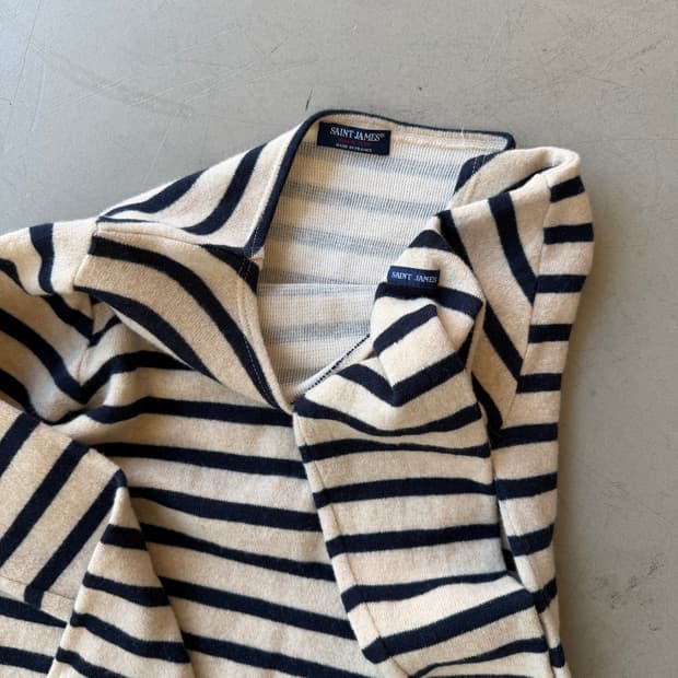 세인트 제임스 스트라이프 니트