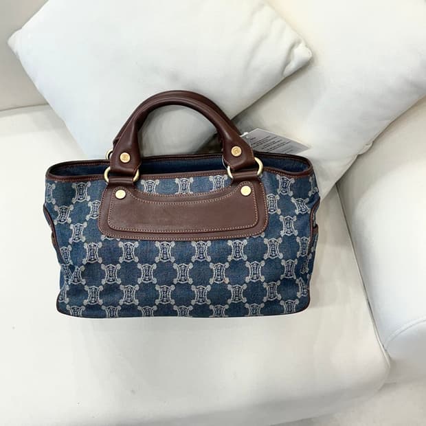 셀린느 블라종 데님 부기백 (정품)