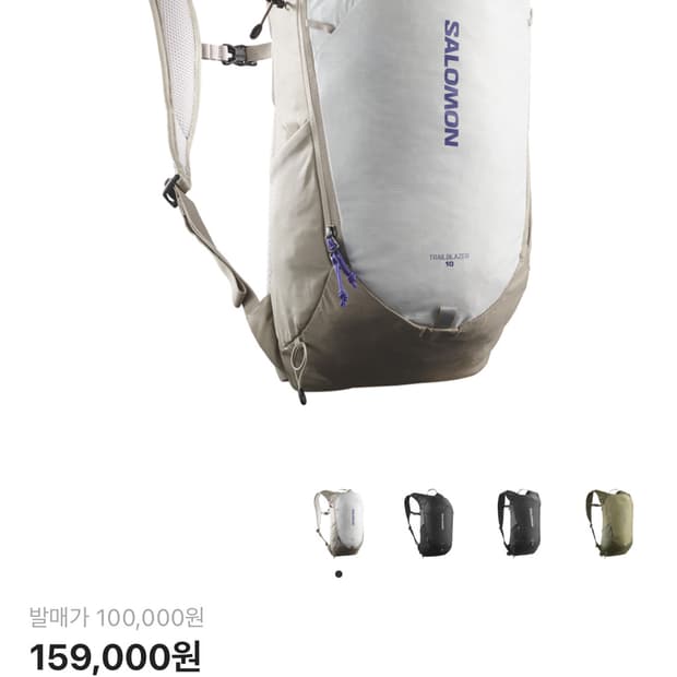 살로몬 트레일블레이저 10 그레이