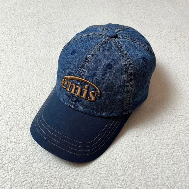 이미스 23FW 워시드 데님 볼캡 A1771