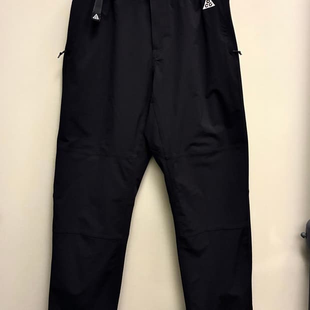 (L)나이키 ACG 썬페어러 트레일 나일론 밴딩팬츠 블랙