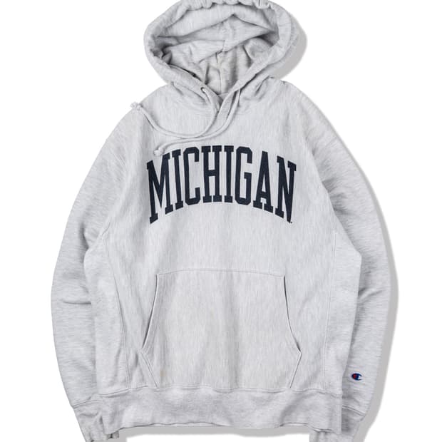 (105) 챔피언 "Michigan" 리버스위브 후드