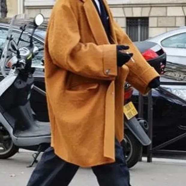 YSL rive gauche COCOON COAT