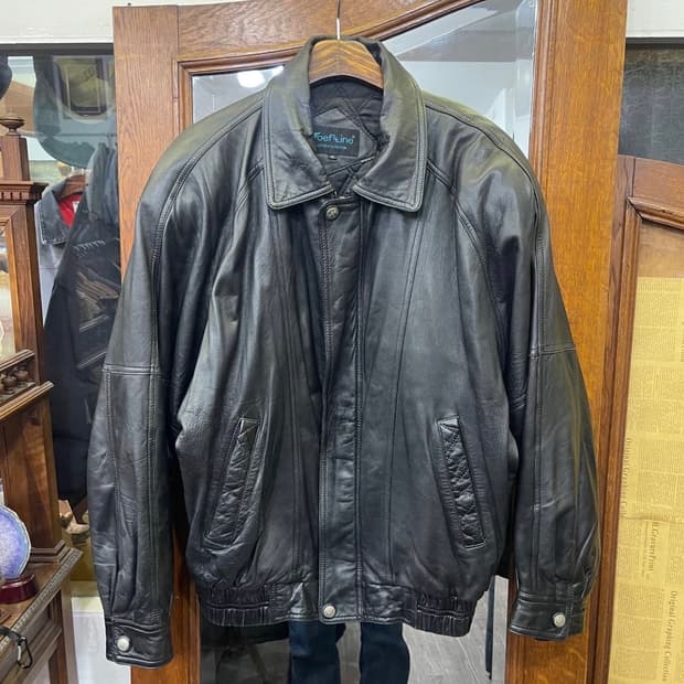 90‘s 빈티지 레더자켓