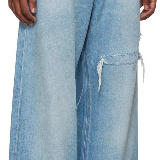 디젤 d-rise 09e25 와이드 데님 32