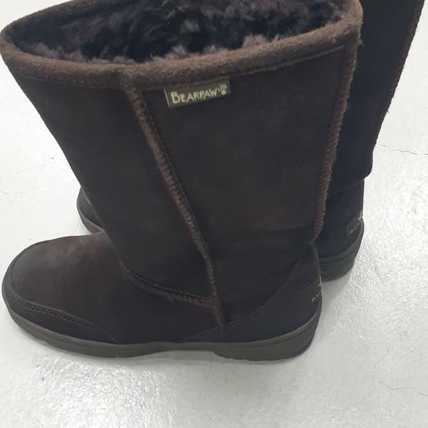 베어파우 엠마 브라운 롱양털 부츠250