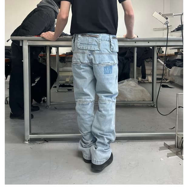 MPa BAG PANTS (STEEL BLUE) M 구합니다!