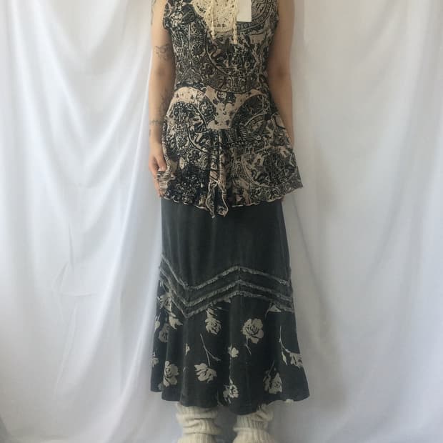 Crochet trimming ethnic pattern mesh sle