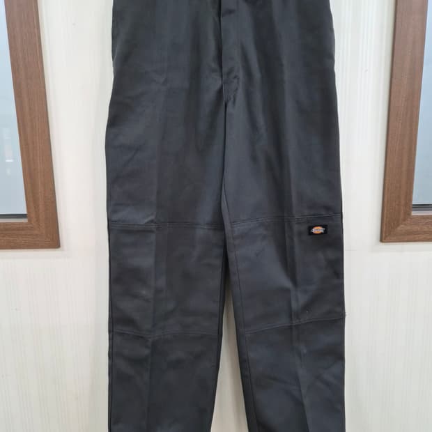 32) 디키즈 루즈핏 더블니 워크팬츠 그레이 팝니다