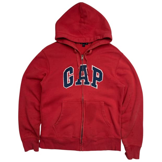 GAP 갭 y2k 레드 후드집업 S