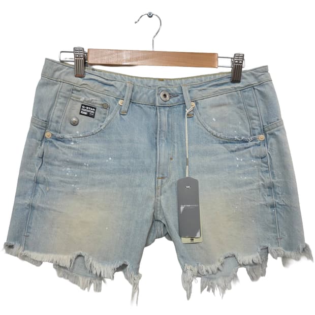 G-STAR RAW 데님 반바지 연청색(26)