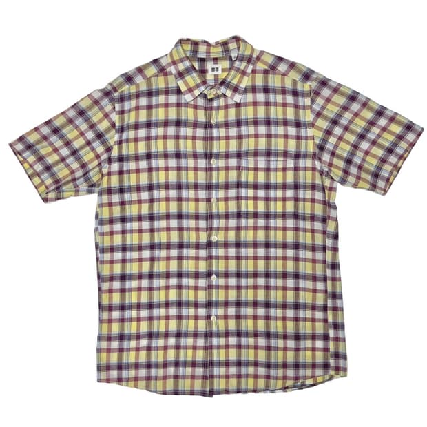 Uniqlo nerdy check shirt